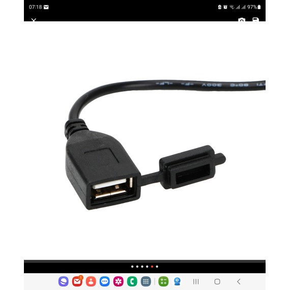 12 Volt til USB strømforsyning 5V